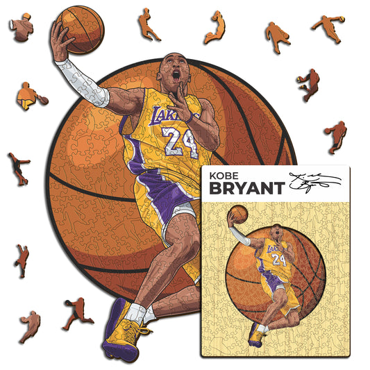 Kobe Bryant - Puzzle en Bois