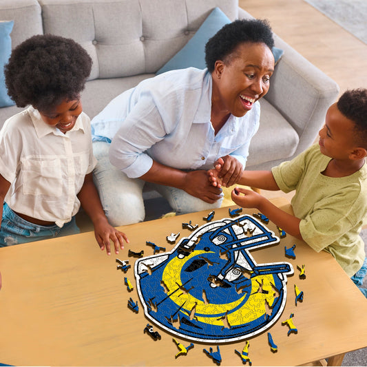 Casque Los Angeles Rams™ - Puzzle en Bois