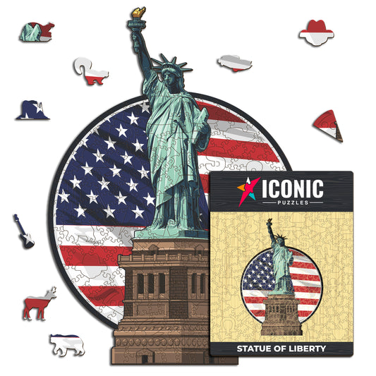 Statue de la Liberté - Puzzle en Bois