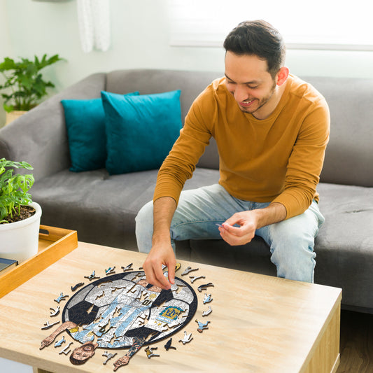 Lionel Messi - Puzzle en Bois