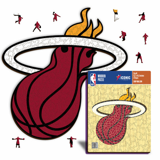 Miami Heat™ - Puzzle en Bois