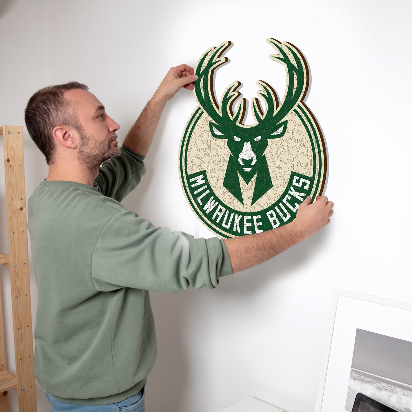 Milwaukee Bucks™ - Puzzle en Bois