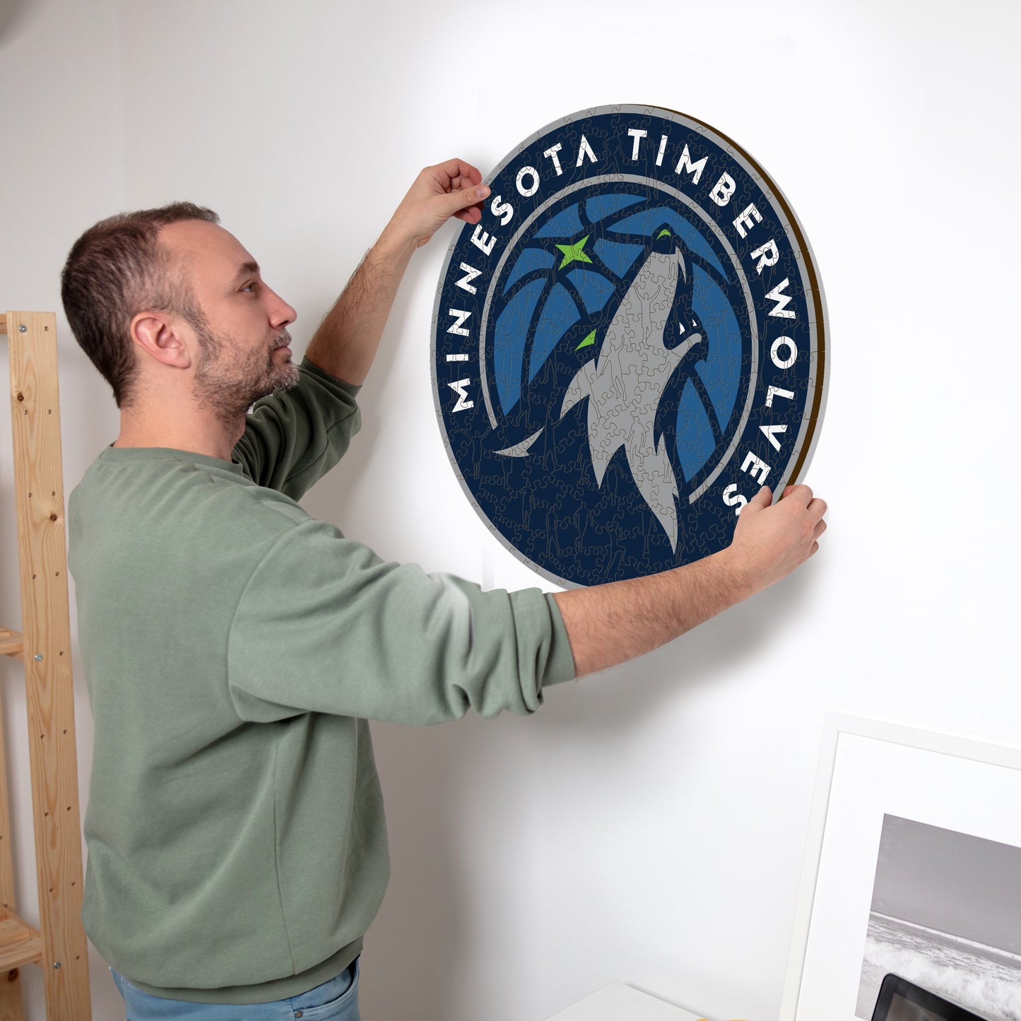 Minnesota Timberwolves™ - Puzzle en Bois