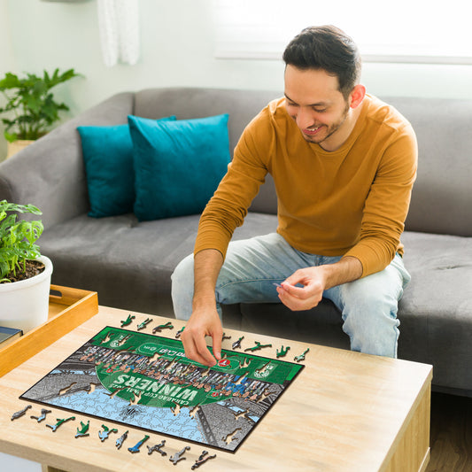 Newcastle United FC® "Carabao Cup 24/25 Vainqueurs" – Puzzle en bois