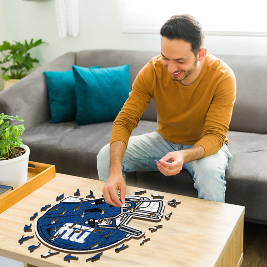 Casque New York Giants™ - Puzzle en Bois