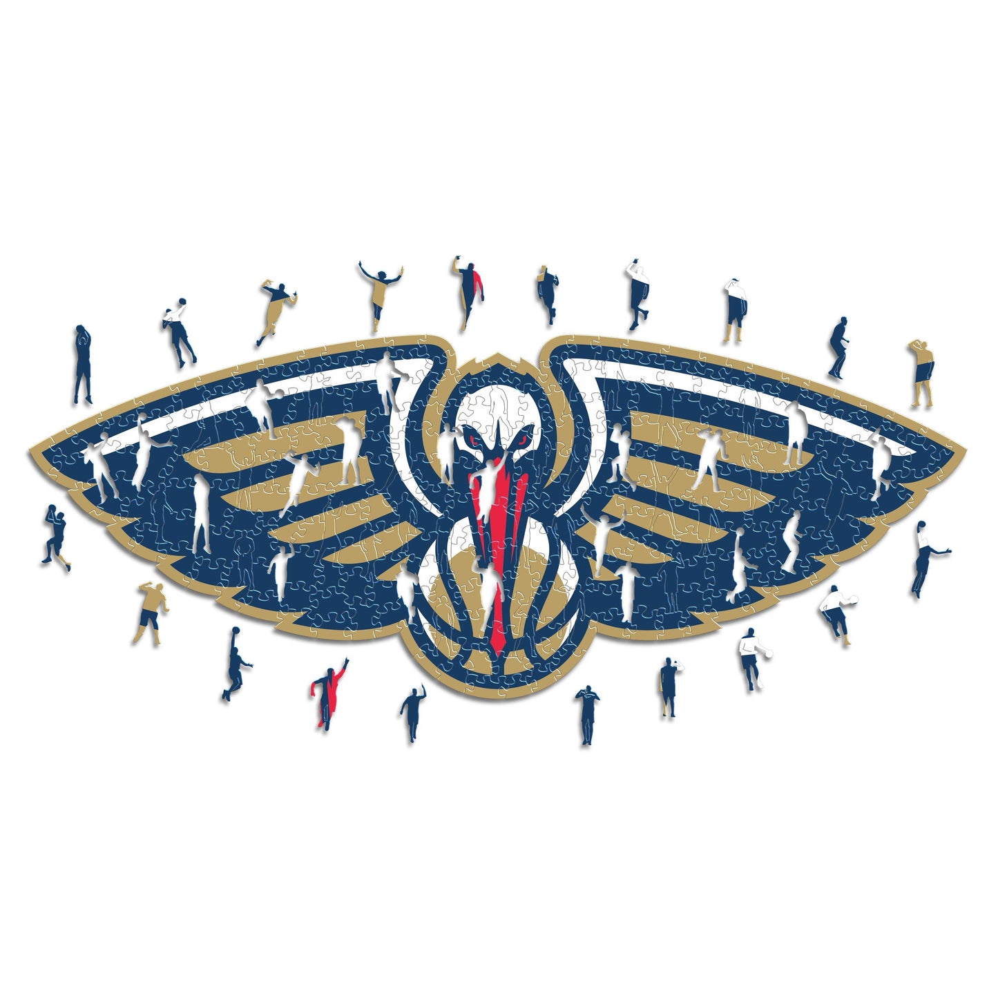 New Orleans Pelicans™ - Puzzle en Bois