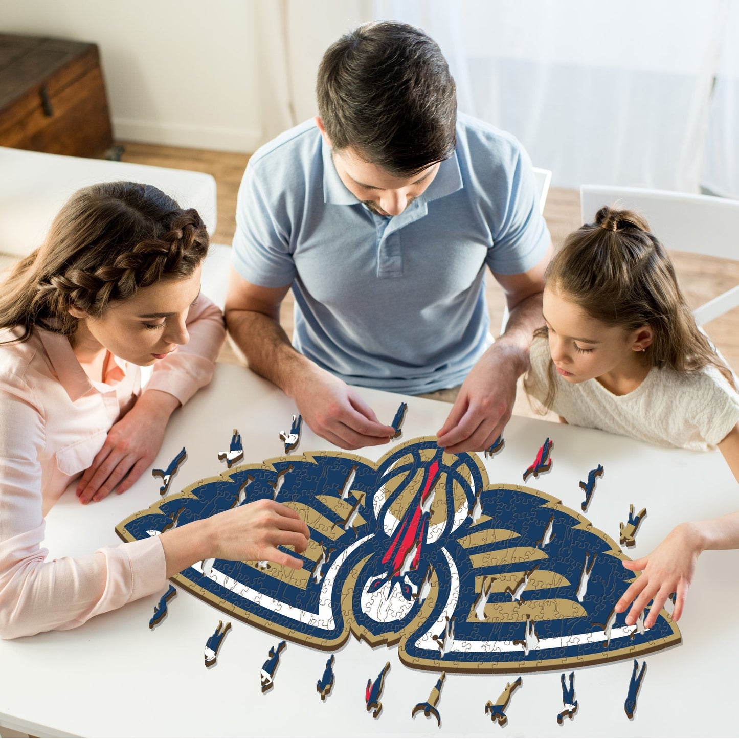 New Orleans Pelicans™ - Puzzle en Bois