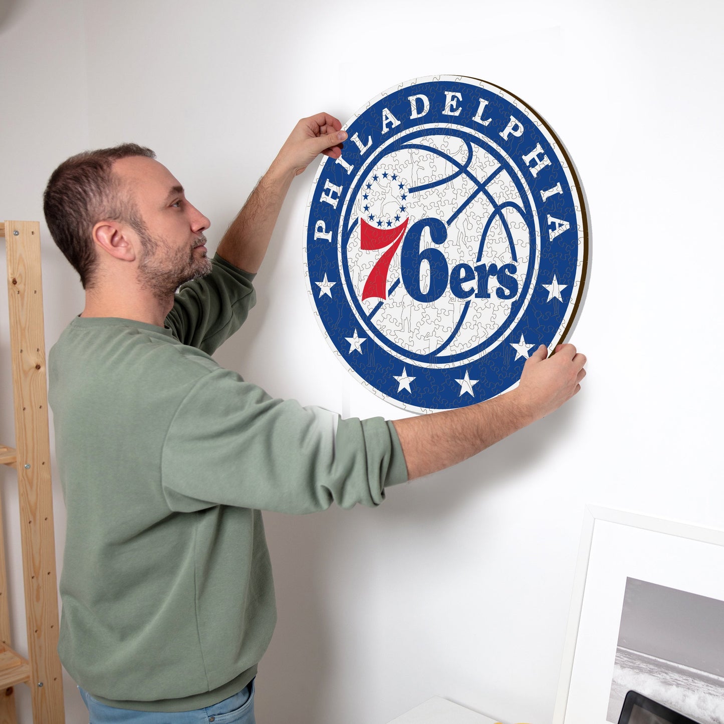 Philadelphia 76ers™ - Puzzle en Bois