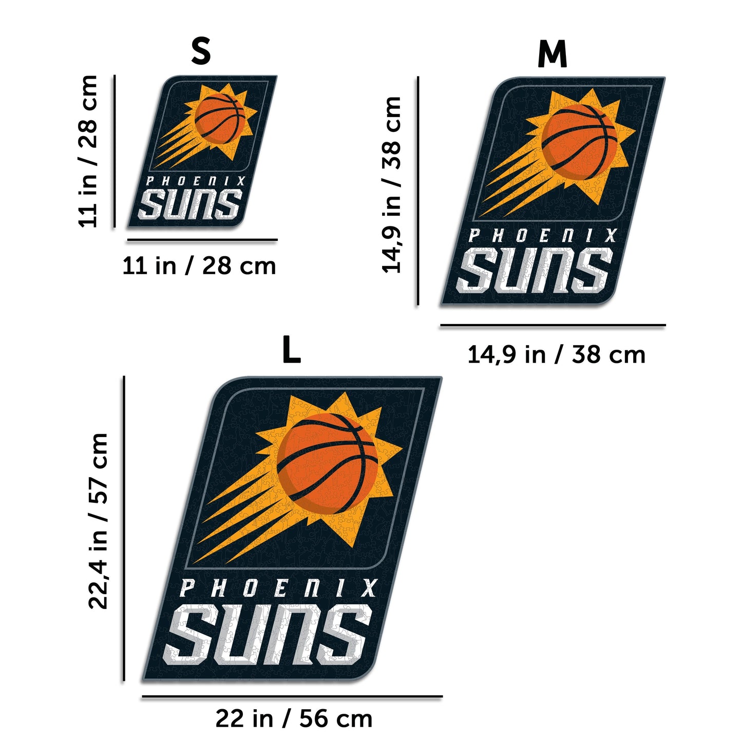 Phoenix Suns™ - Puzzle en Bois