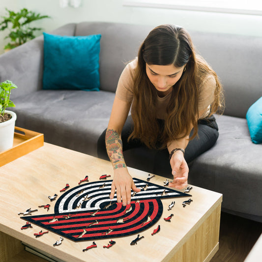 Portland Trail Blazers™ - Puzzle en Bois