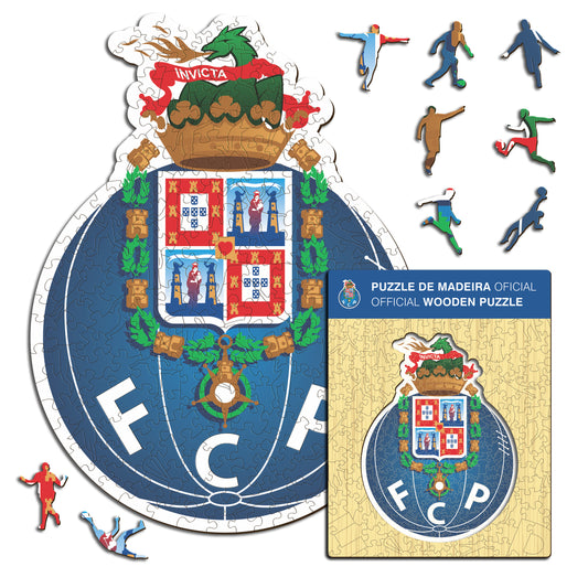 Logo FC Porto® - Puzzle en Bois