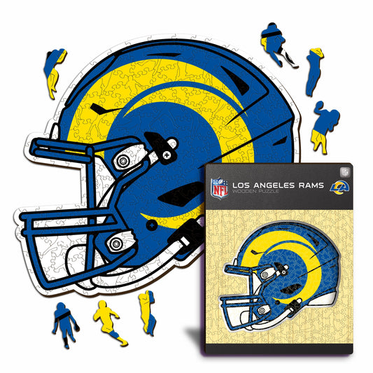 Casque Los Angeles Rams™ - Puzzle en Bois