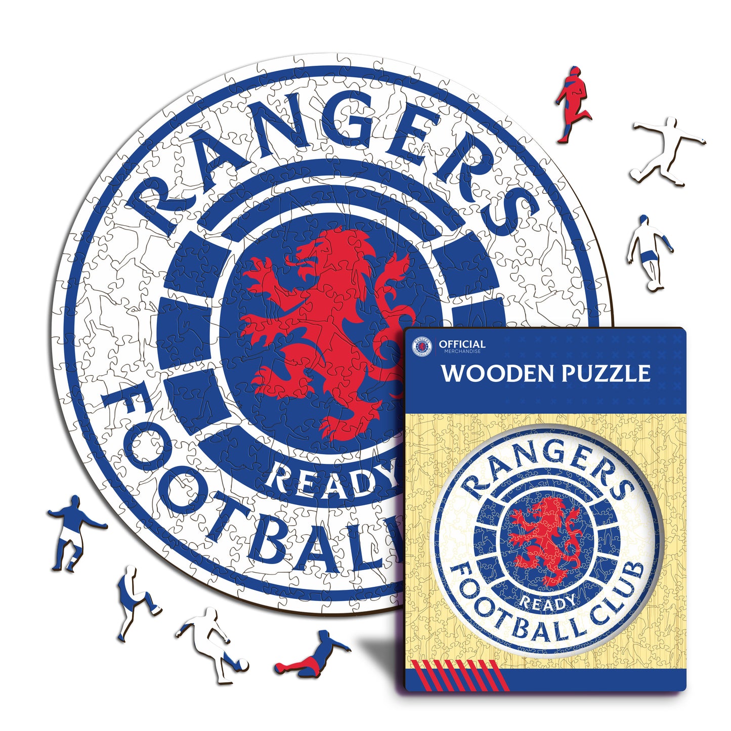 Logo Rangers FC® - Puzzle en Bois