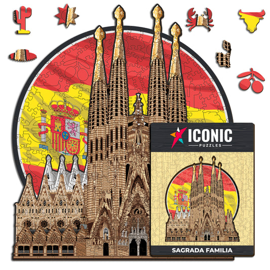 Sagrada Família - Puzzle en Bois