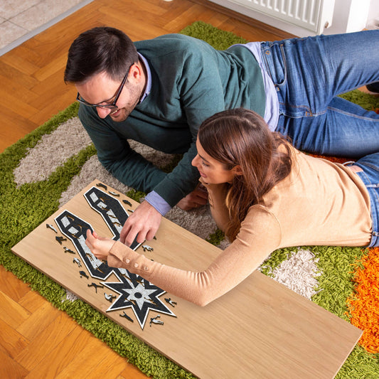 San Antonio Spurs™ - Puzzle en Bois