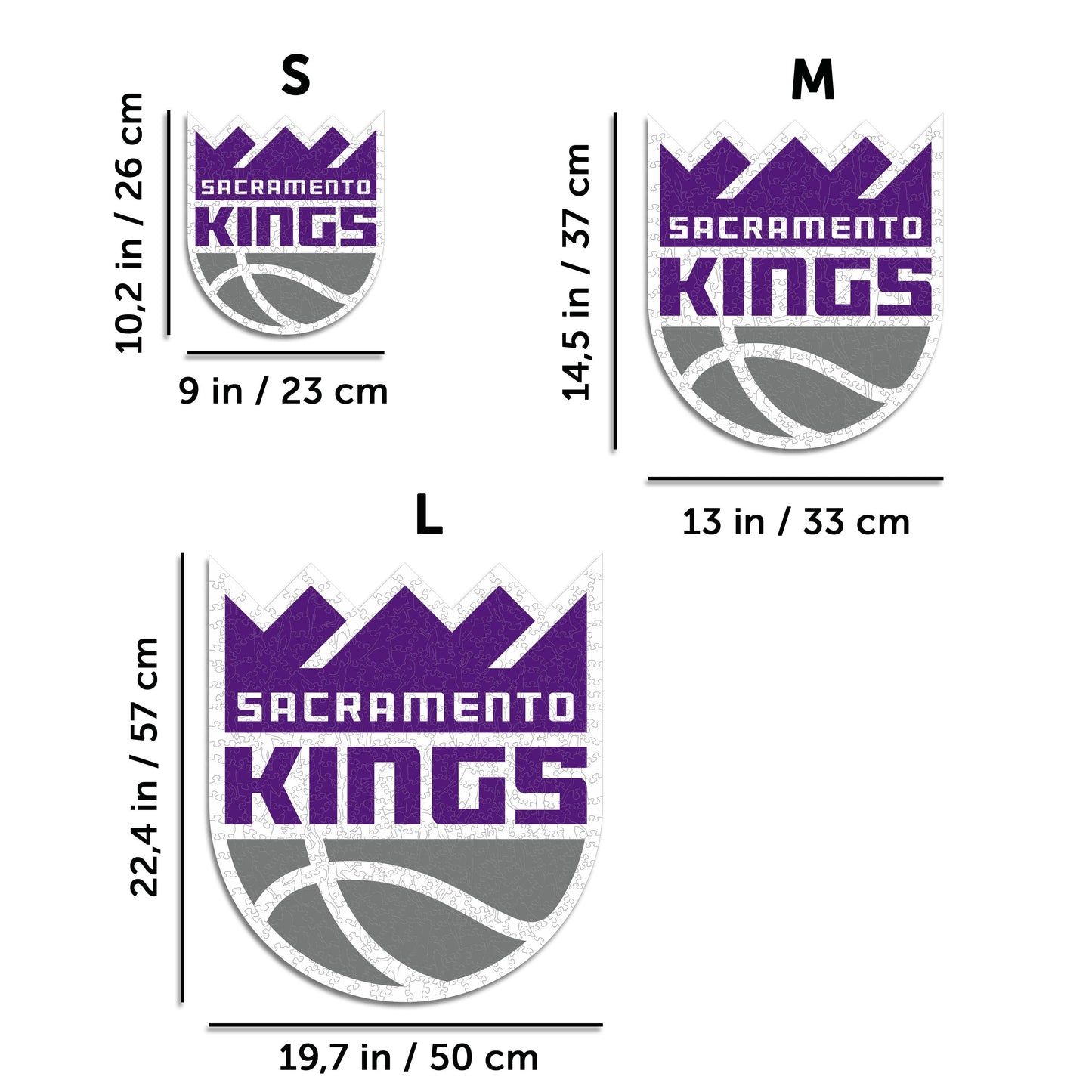 Sacramento Kings™ - Puzzle en Bois