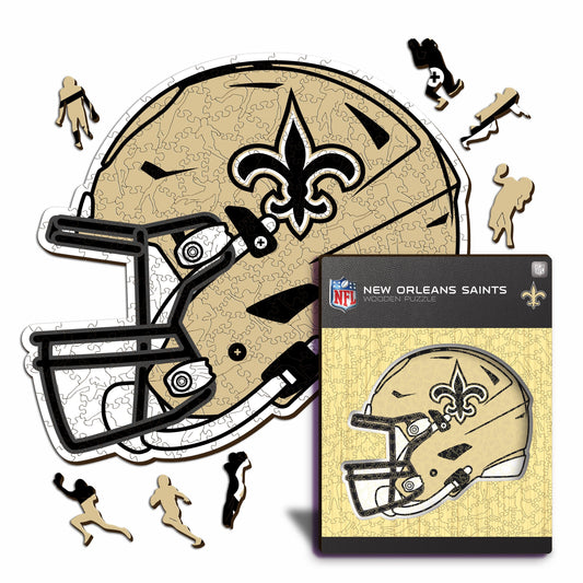 Casque New Orleans Saints™ - Puzzle en Bois