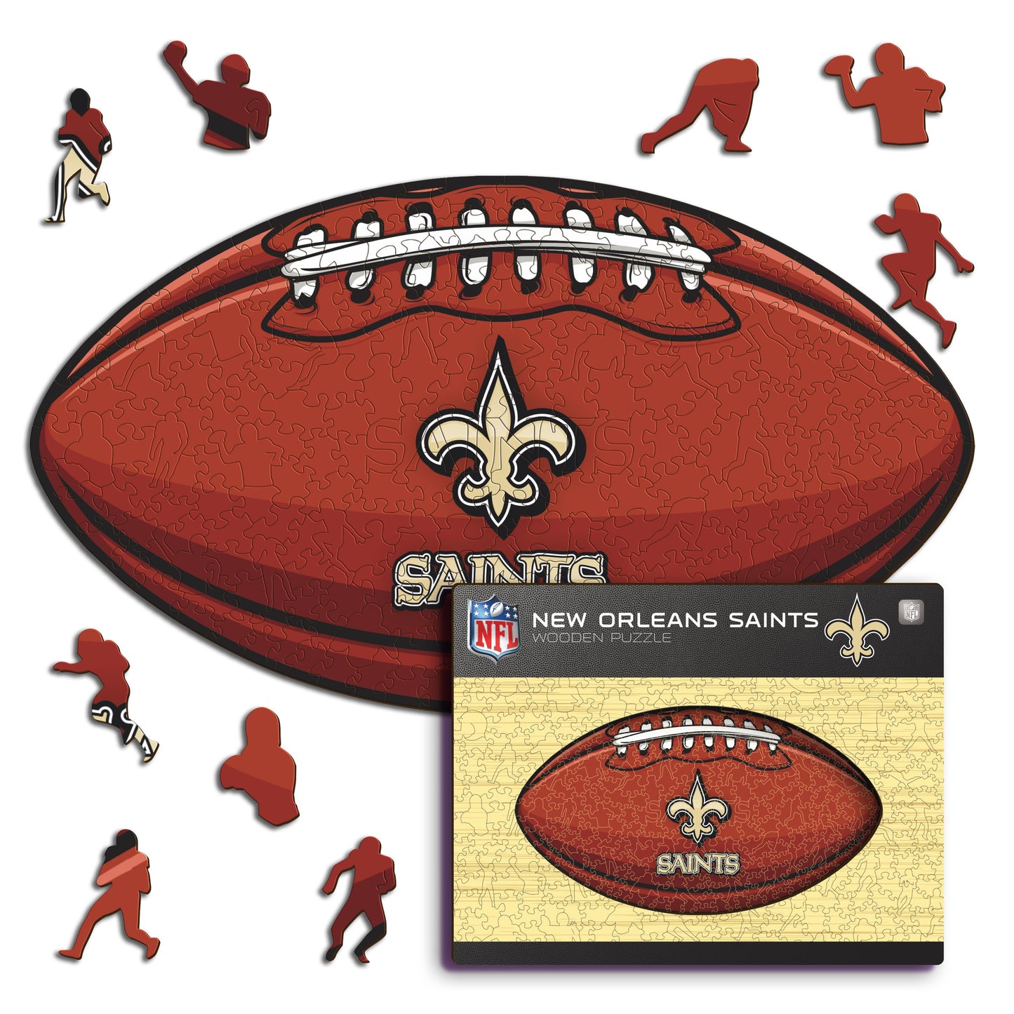 Football New Orleans Saints™ - Puzzle en Bois
