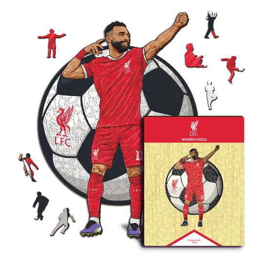 Mohamed Salah - Puzzle en Bois