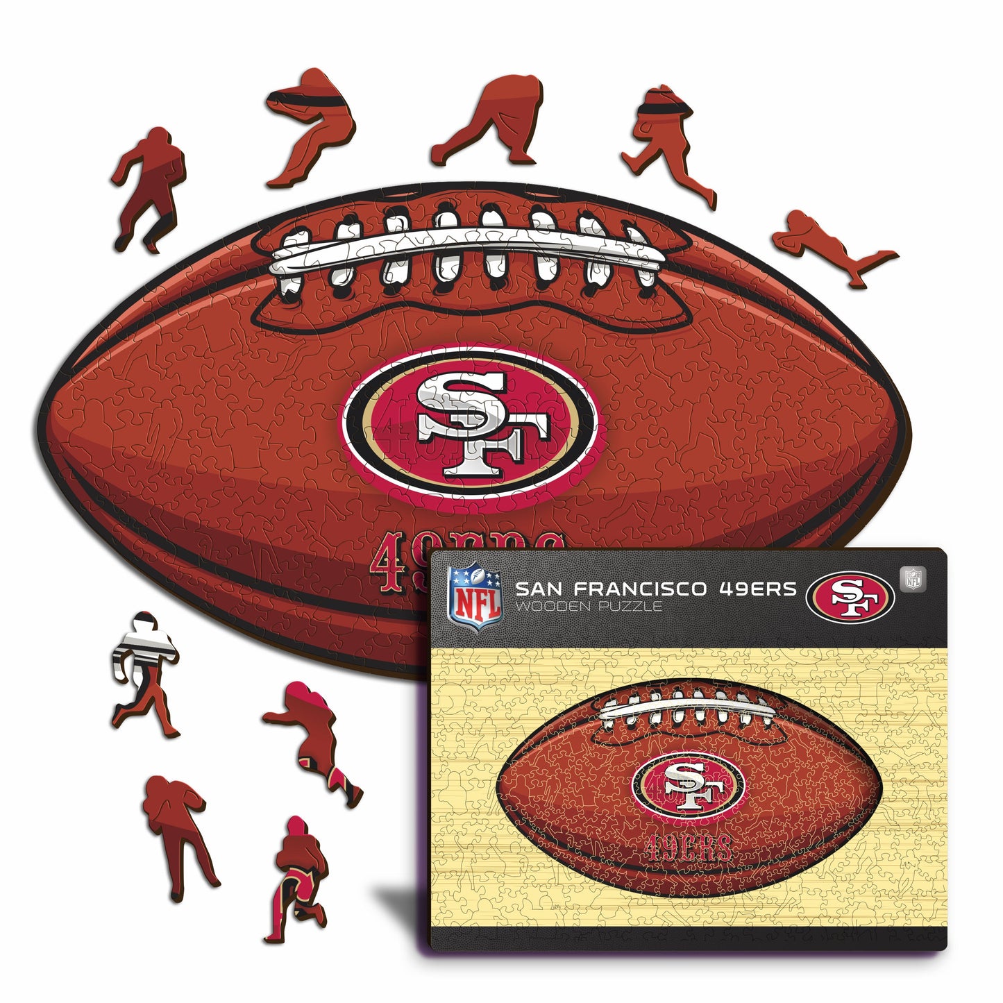 Football San Francisco 49ers™ - Puzzle en Bois