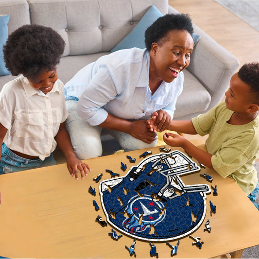 Casque Tennessee Titans™ - Puzzle en Bois