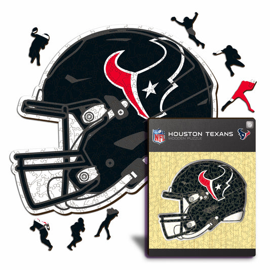Casque Houston Texans™ - Puzzle en Bois