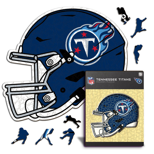 Casque Tennessee Titans™ - Puzzle en Bois