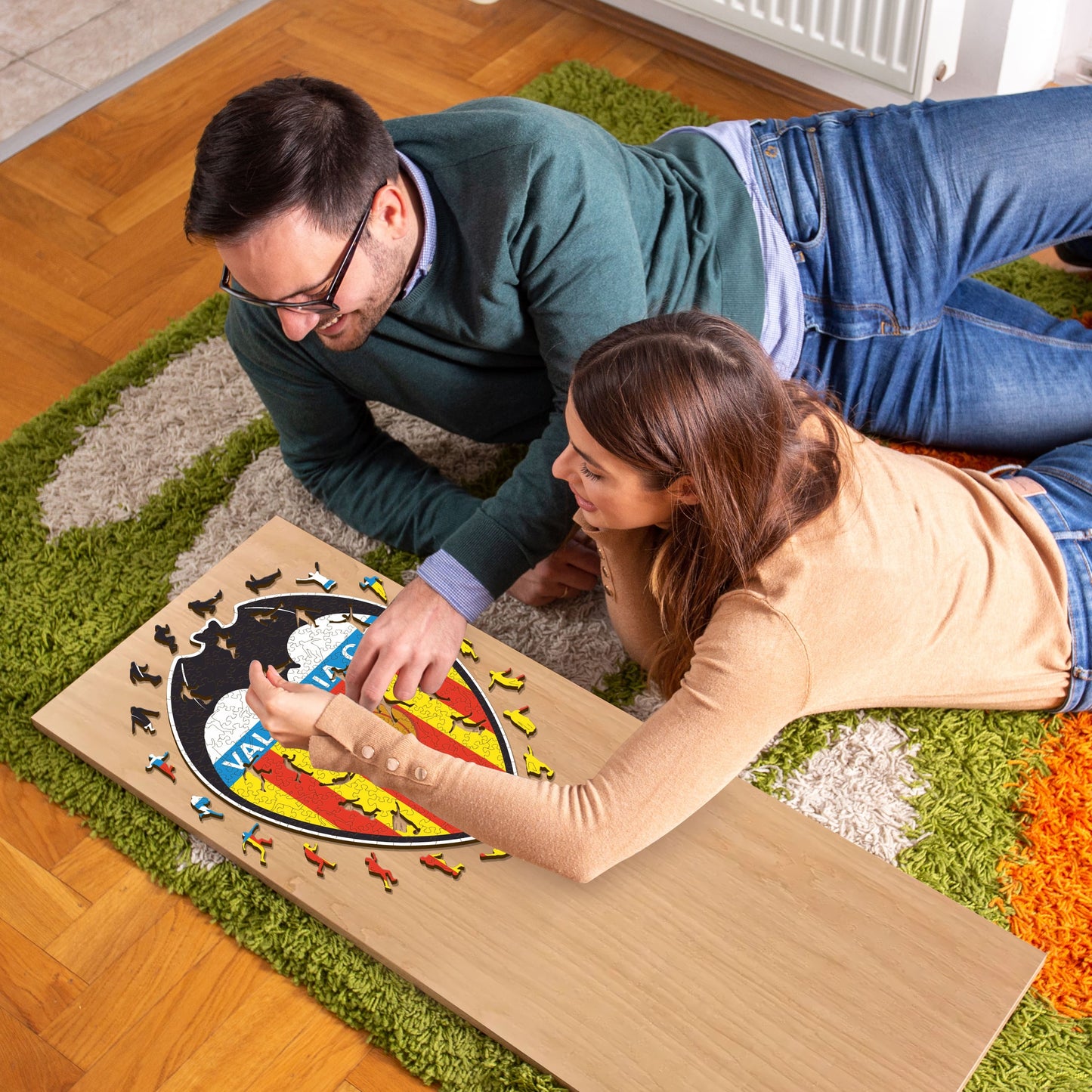 Logo Valencia CF® - Puzzle en Bois