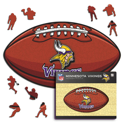 Football Minnesota Vikings™ - Puzzle en Bois
