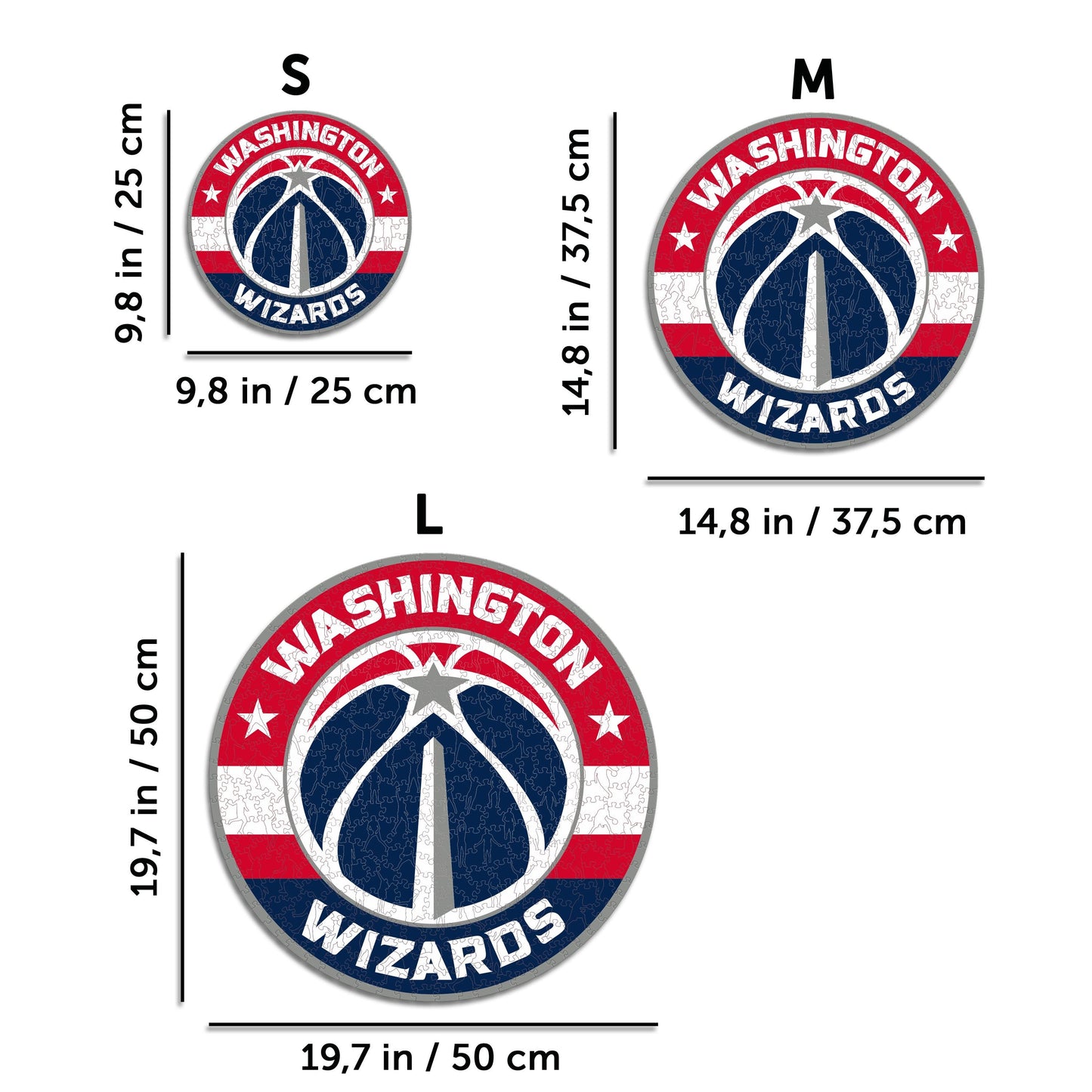 Washington Wizards™ - Puzzle en Bois