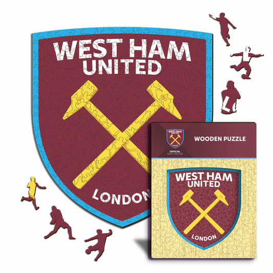Logo West Ham United FC® - Puzzle en Bois
