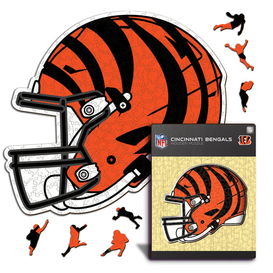 Casque Cincinnati Bengals™ - Puzzle en Bois