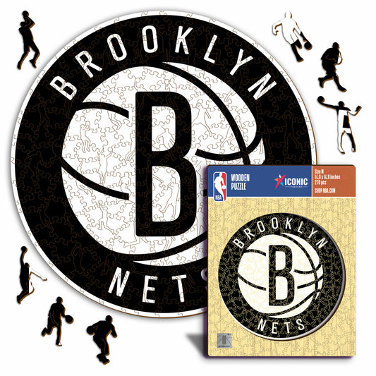 Brooklyn Nets™ - Puzzle en Bois