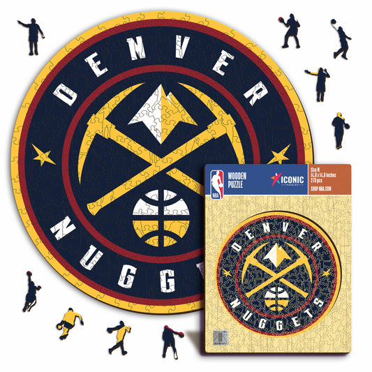 Denver Nuggets™ - Puzzle en Bois
