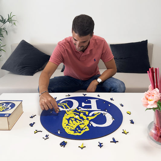 Retro Logo Chelsea FC® - Puzzle en Bois
