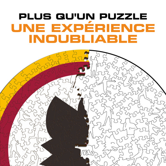Deuxième Logo AS Roma® - Puzzle en Bois