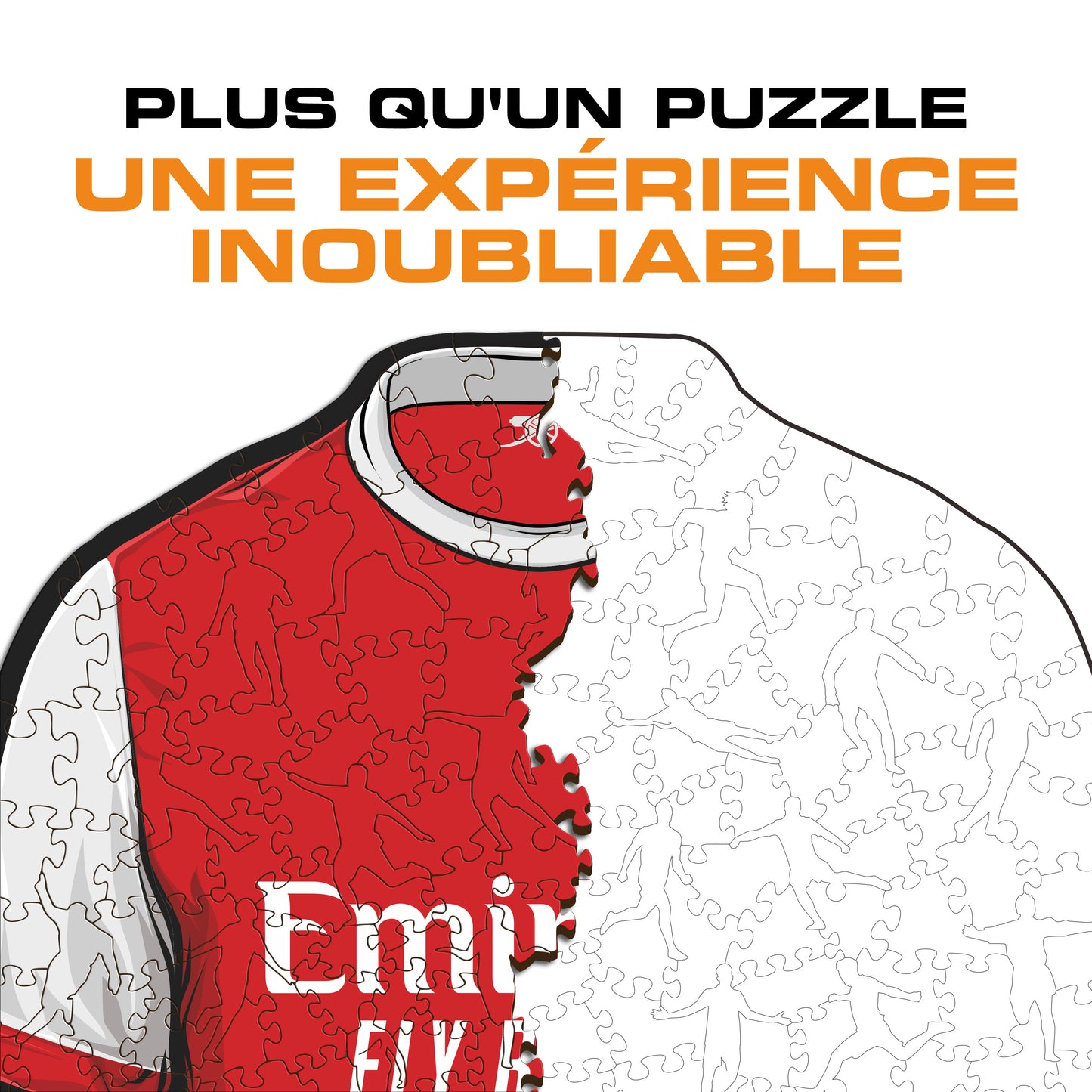 Maillot Arsenal FC® - Puzzle en Bois