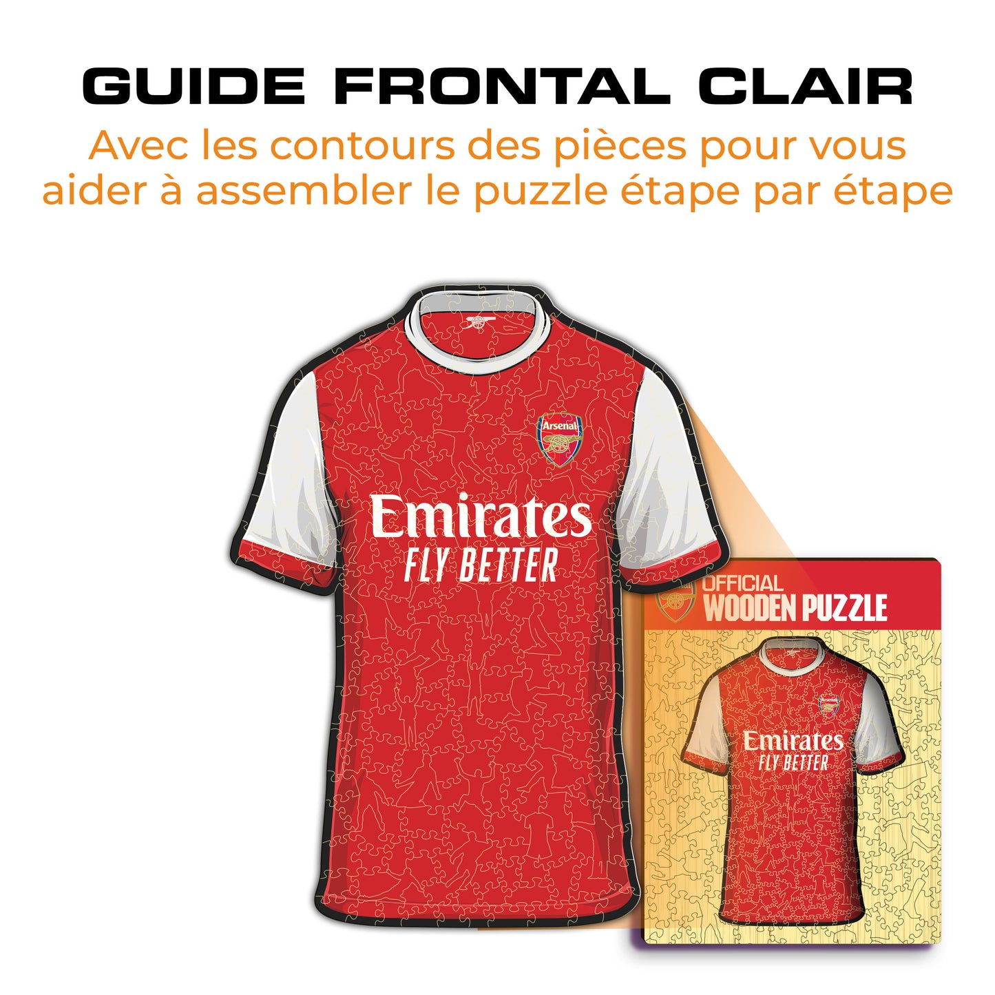 Maillot Arsenal FC® - Puzzle en Bois