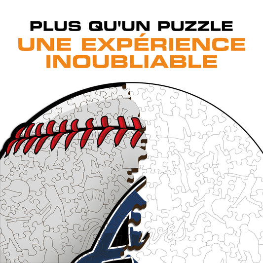 Atlanta Braves™ - Puzzle en Bois