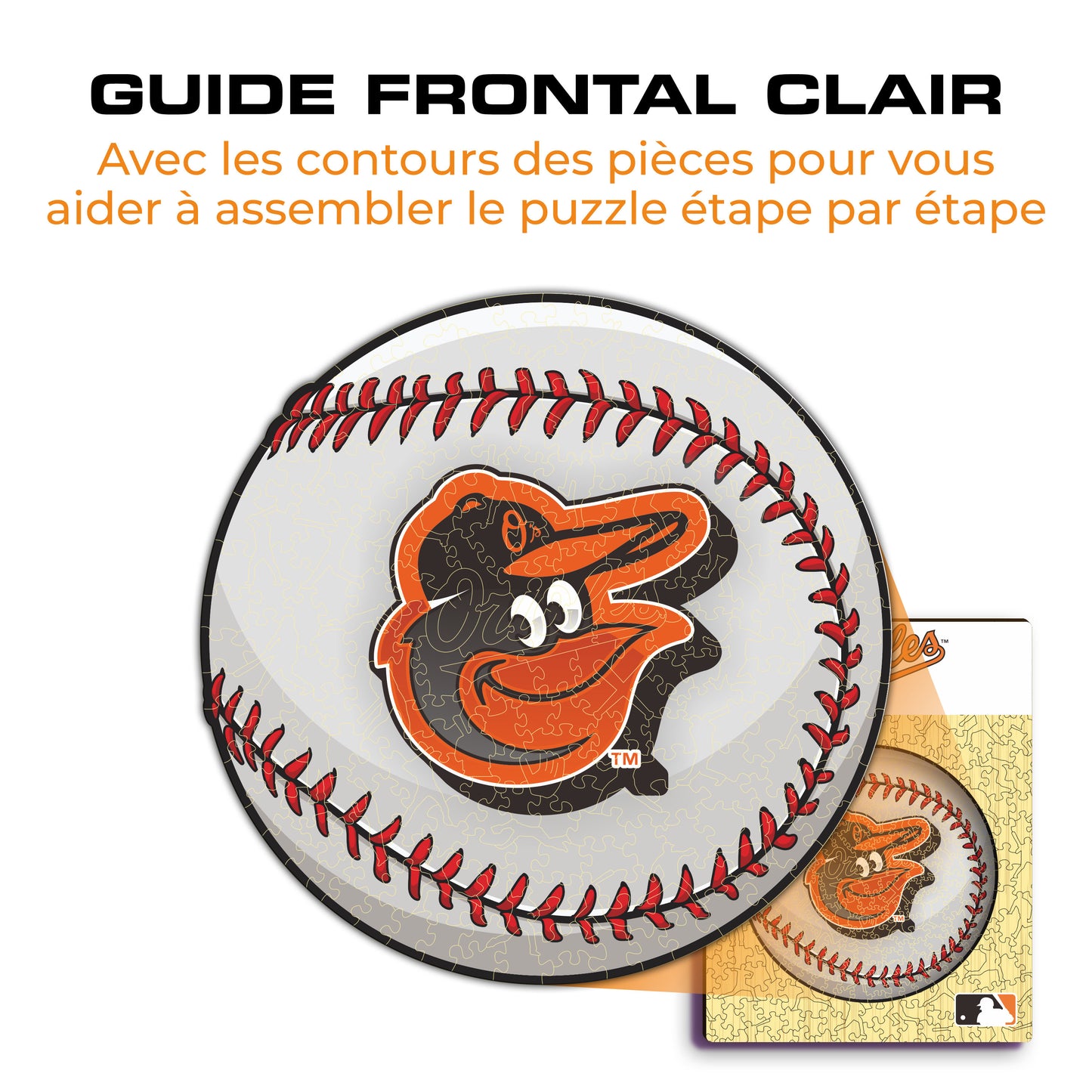 Baltimore Orioles™ - Puzzle en Bois