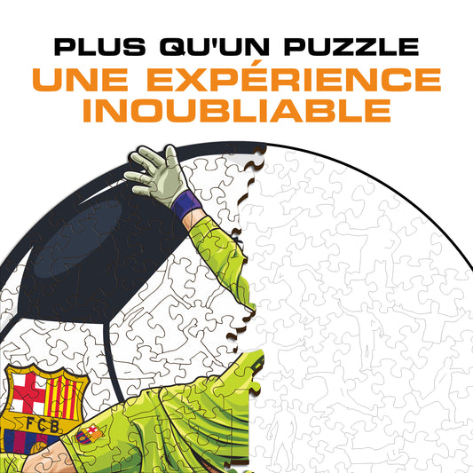 Marc-André Ter Stegen - Puzzle en Bois