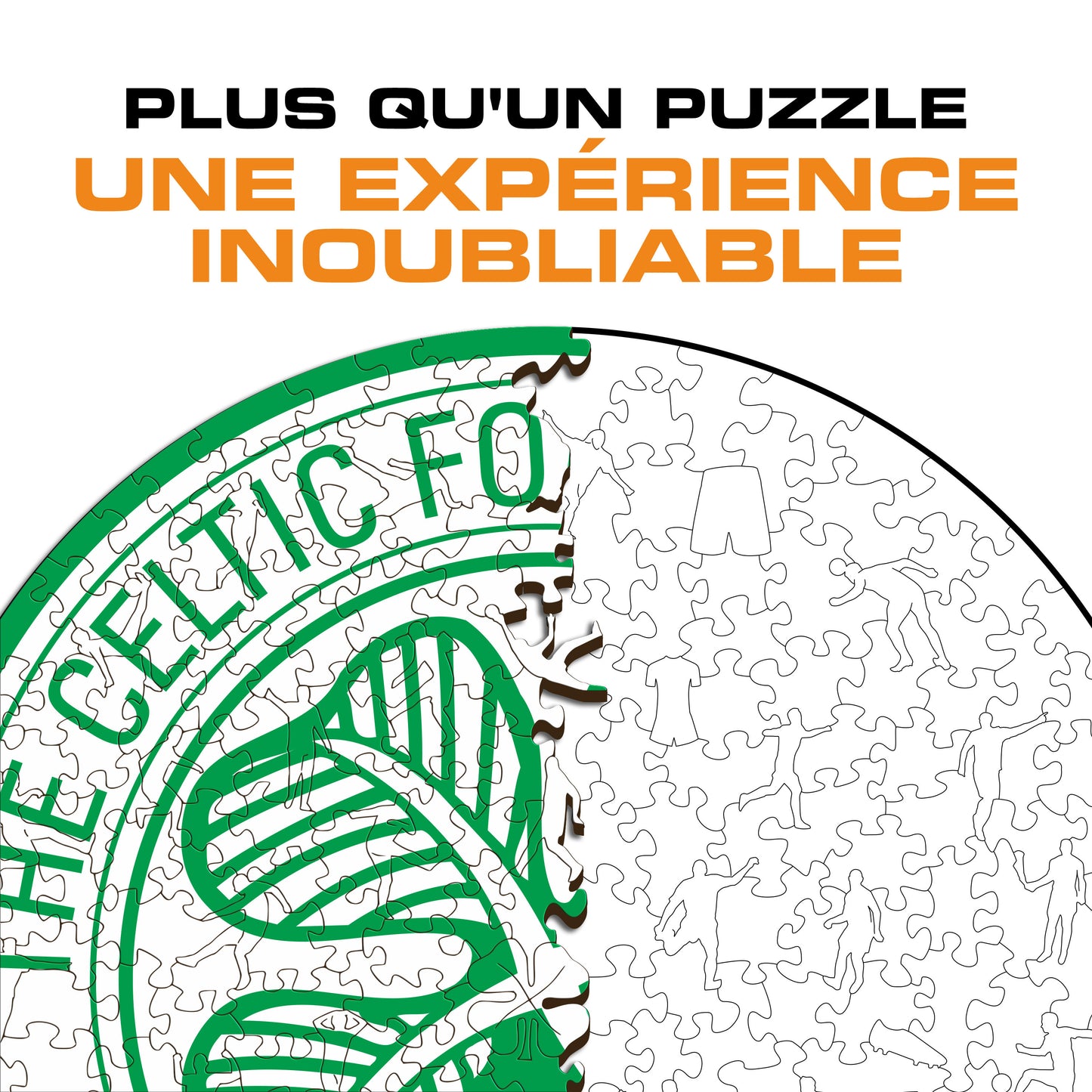 Logo Celtic FC® - Puzzle en Bois