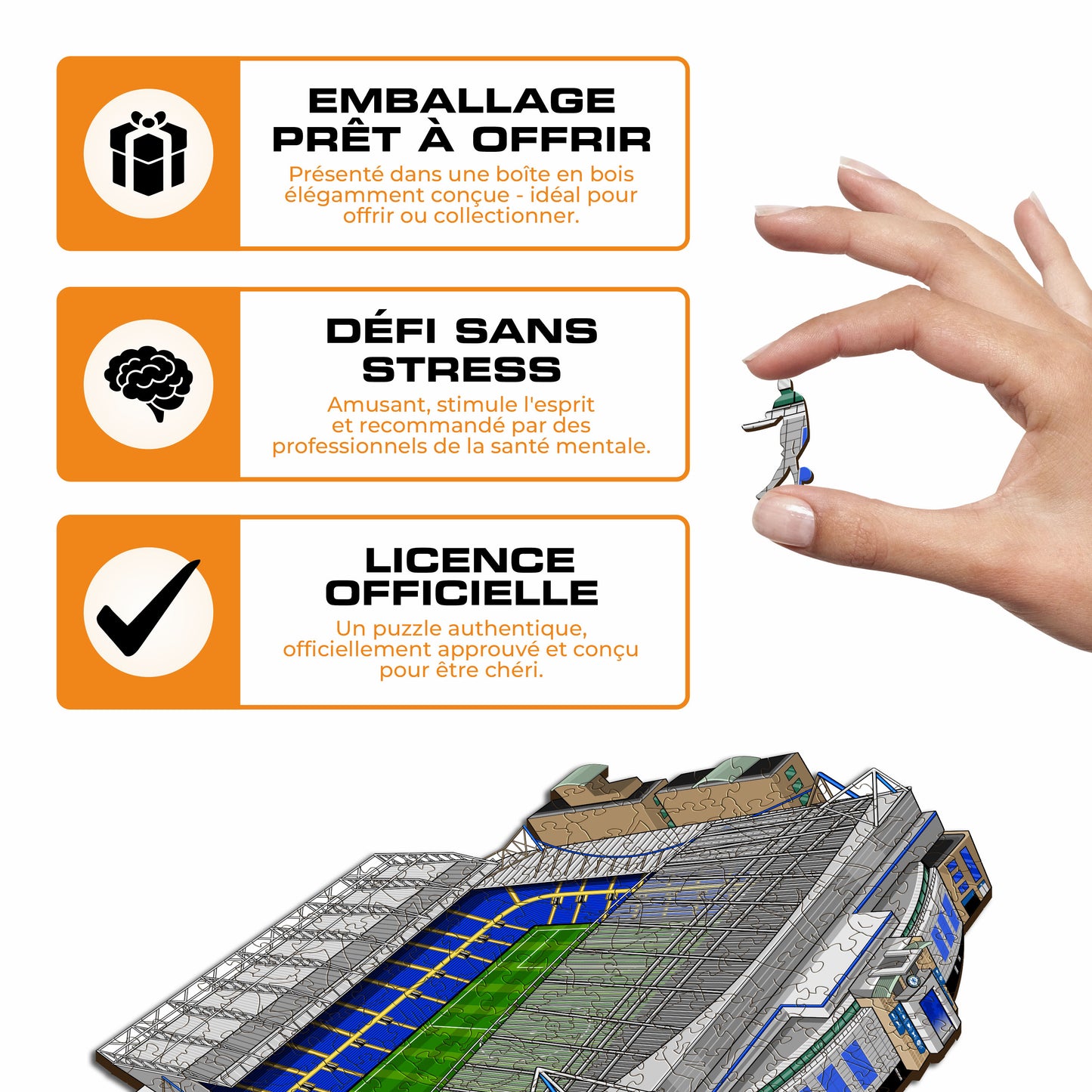 Stamford Bridge Chelsea FC® - Puzzle en Bois