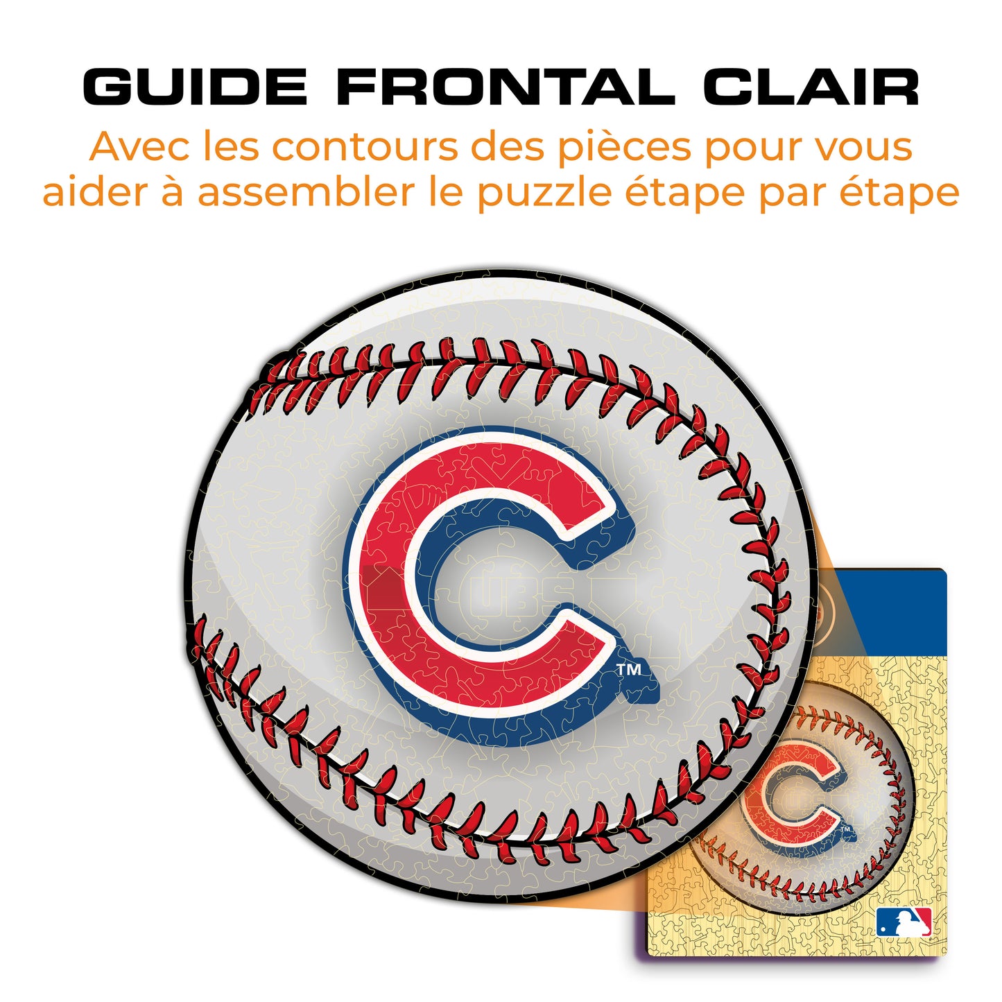 Chicago Cubs™ - Puzzle en Bois