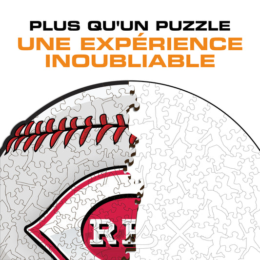 Cincinnati Reds™ - Puzzle en Bois