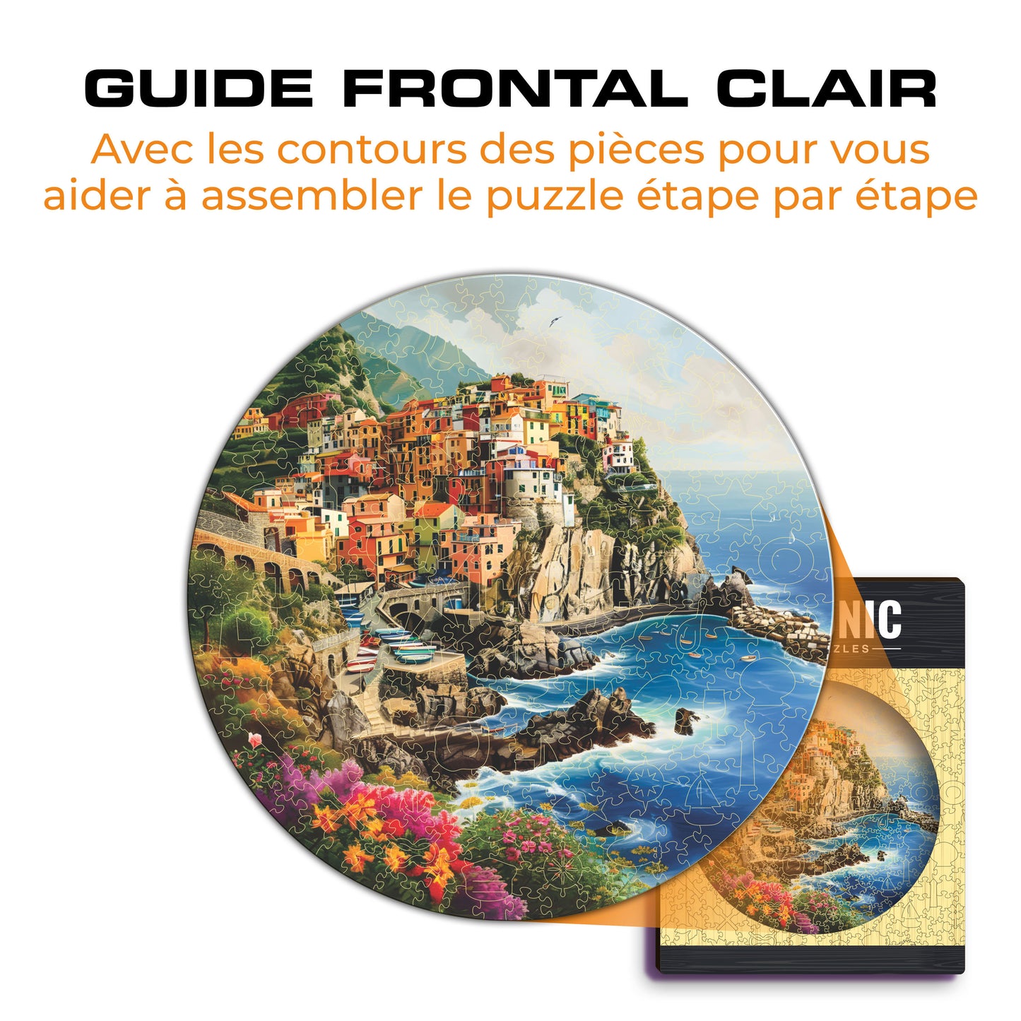 Portofino - Puzzle en Bois