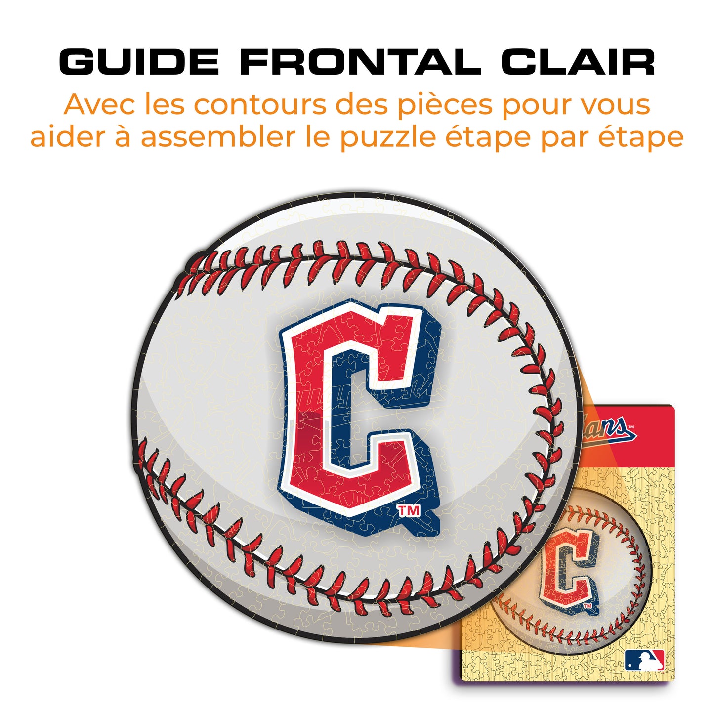Cleveland Guardians™ - Puzzle en Bois