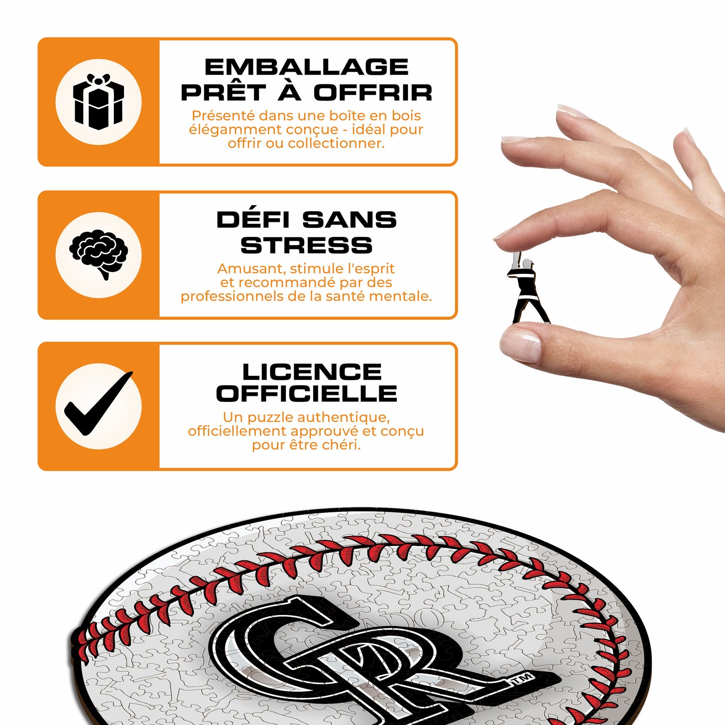 Colorado Rockies™ - Puzzle en Bois