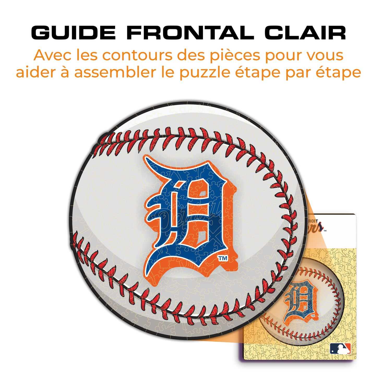 Detroit Tigers™ - Puzzle en Bois