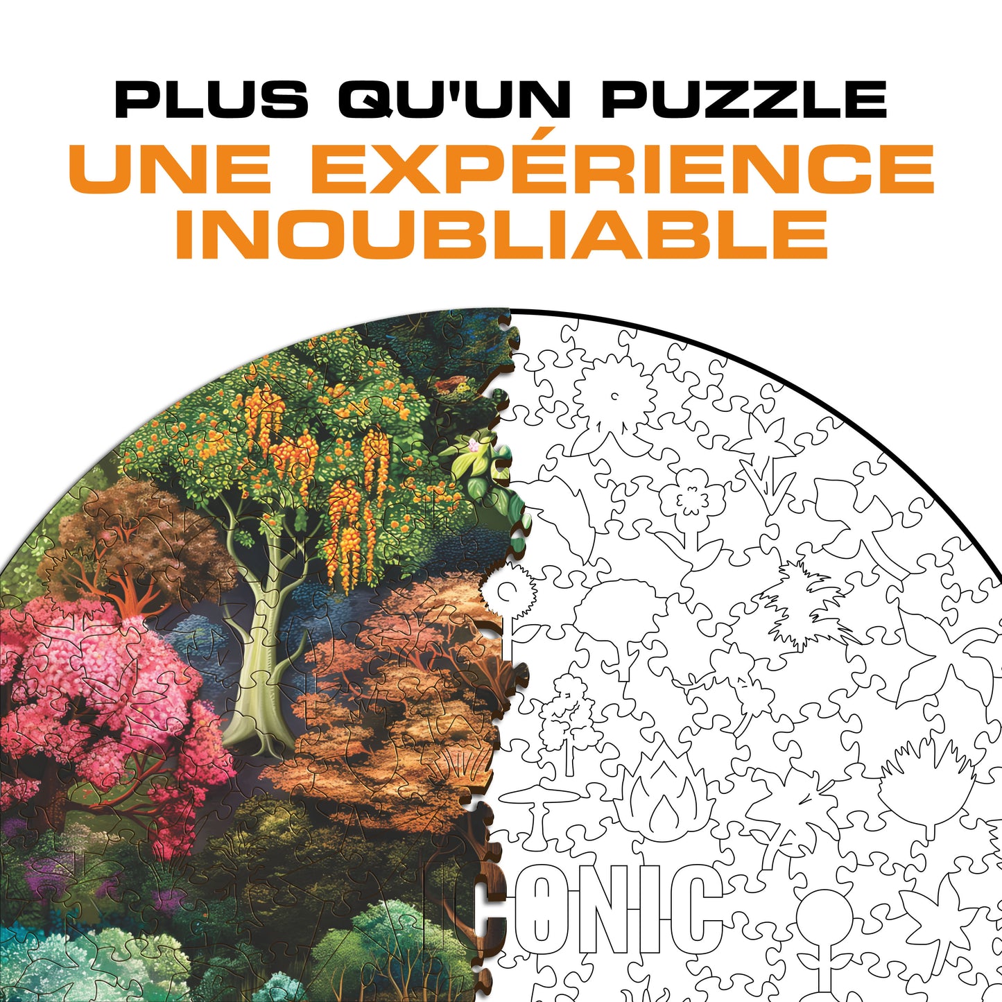 Source Mystique - Puzzle en Bois